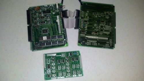 Toshiba Strata DK424i Processor Card B3CAU1A + B3CBU1A + BRCS1A Card