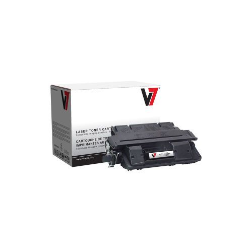 V7 Black Toner Cartridge for HP LaserJet 4100 Laser 6000 Page