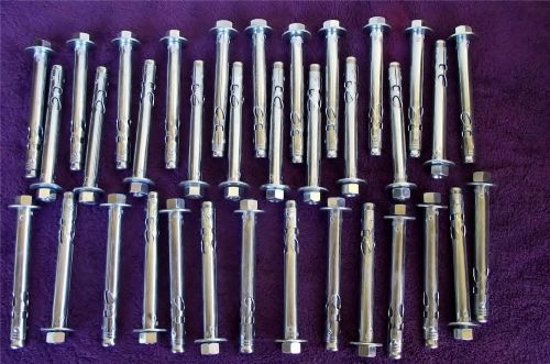35 Powers Lok-Bolts (AS) 5/8 Diameter x 5 3/4 inches Long Brand new