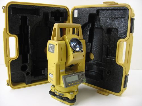 Topcon gts-225 5&#034; total station for surveying &amp; construction for sale