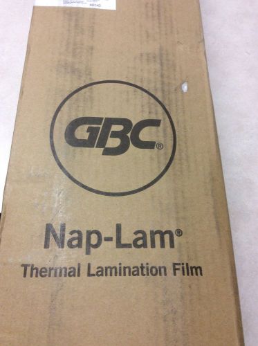 2 Rolls GBC 3000004B Nap-Lam Thermal Lamination Film 25&#034; x 500ft 1.5mil-1&#034; core