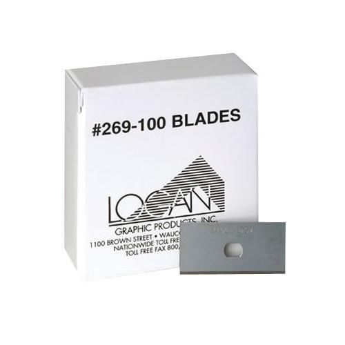 Logan graphics replacement cutting blades, model #269, pack of 100. for sale