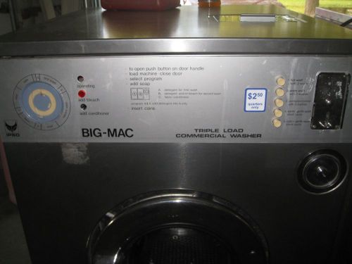 ipso washer 35 pound 240v single phase