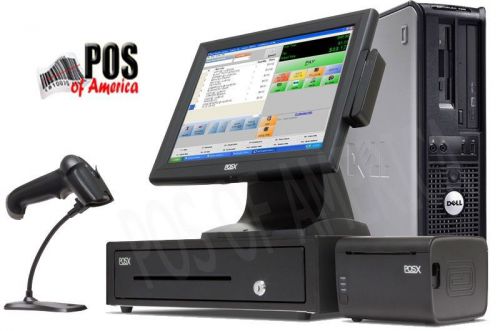 pcAmerica CRE Cash Register Express PRO POS Retail POS System Station NEW