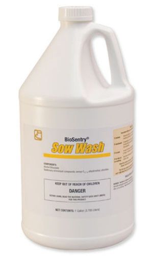 Biosentry sow shampoo wash gentle swine pig 1 gallon farm confinement for sale