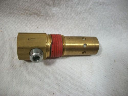 In tank check valve for air compressor female 3/8&#034; npt x male 1/2&#034; npt for sale