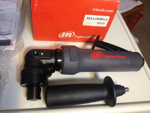 NEW Ingersoll Rand M2A180RG4 Air Die Grinder Right Angle 18k rpm 1.0hp 25cfm