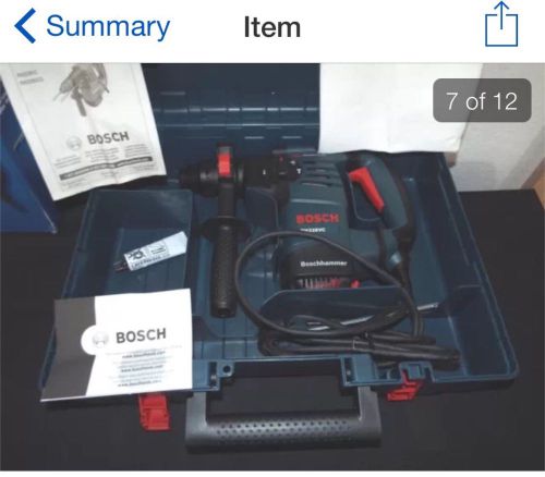 Bosch rotary hammer drill rh328vc 1-1/8&#034; sds-plus rotary hammer drill for sale