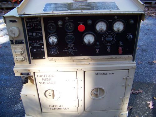 Military generator 10 kw mep-803a only 63  hrs 120/240 60hz excellent condition for sale