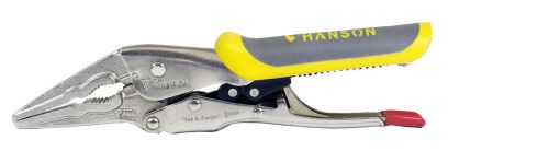 CH Hanson 09305 7&#034; Automatic Locking Pliers - Needle Nose Soft Grip
