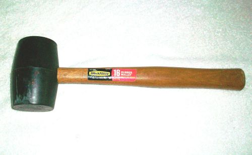 16 oz. rubber mallet by workforce for sale