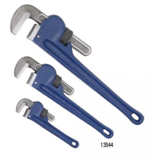 JH WILLIAMS 3 PIECE CAST IRON PIPE WRENCH SET -- #13544