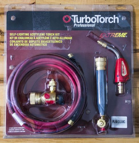 New turbotorch pl-5a-dlx-mc extreme air acetylene torch kit for sale