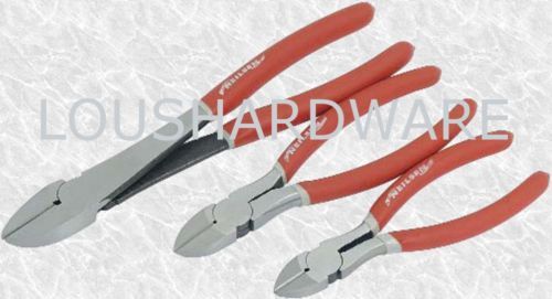 BRAND NEW 3 Piece Side Cutter / Snipper Set Sizes 6&#034; 8&#034; 10&#034; **