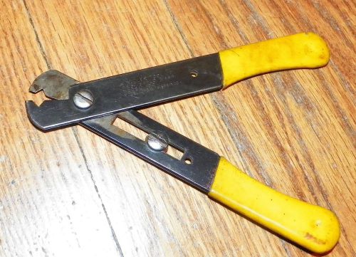 K. MILLER TOOL STRIPPERS WEST SPFLD, MASS USA WIRE STRIPPERS # 100