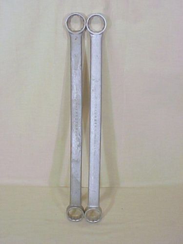 Two 1-1/2 &amp; 1-7/16 Proto USA Professional 1162 12 Point Box Wrench - You get 2!