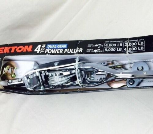 TEKTON 5547 4-Ton Dual Gear Power Puller