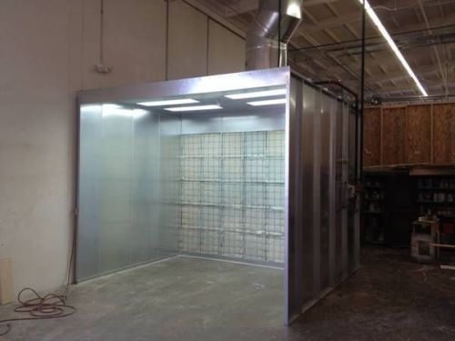 New open face paint spray booth for wood working free shipping made in the us!!! for sale