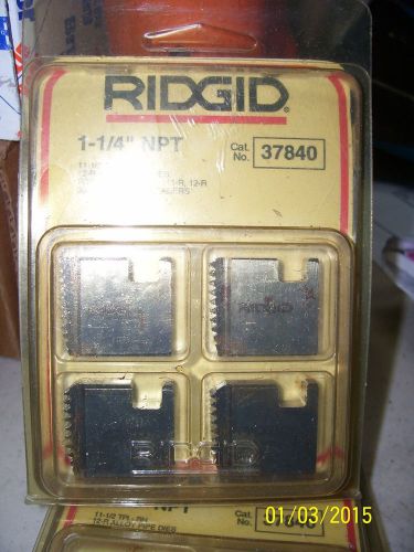 RIDGID HIGH SPEED 1 1/4&#034; NPT 30-A AND 31-A THREADERS 37840 NEW IN PACKAGE
