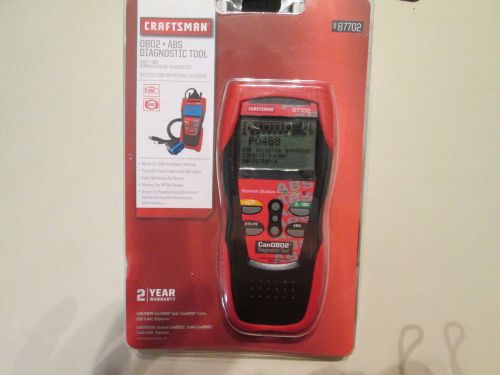Craftsman Diagnostic Tool OBD2 + ABS 9-87702 Brand New (sealed), FAST SHIPPING