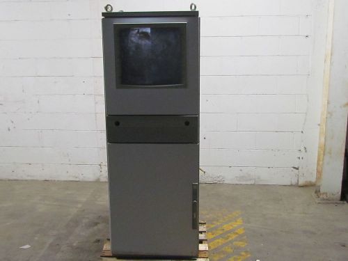 Hoffman 24x24x65&#034; 2 Door Industrial Heavy Duty Computer Cabinet