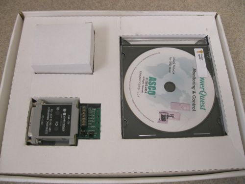 ASCO PowerQuest VPI 32.15 Power Interface Software w/ Serial RS-485 Interface