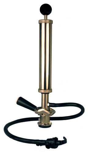 American us sankey 8in keg pump tap (d) - quality! stainless steel! for sale