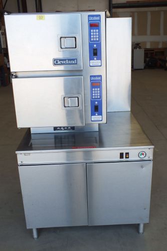 Cleveland double convection steamer model  36cgm300 natural gas for sale