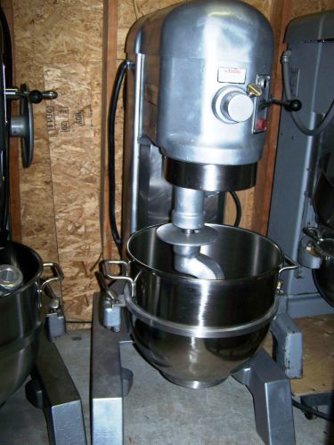 60 qt HOBART dough mixer 3 phase + new SS bowl attachments shipping to your door