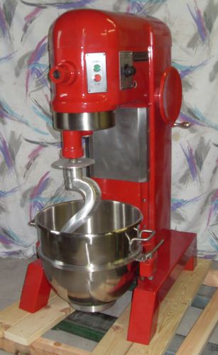 Hobart 60 qt mixer h600 with bowl, paddle, dough hook &amp; 220 volt 1 phase 2 hp for sale