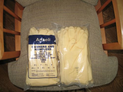 24 NEW Pair Ansel Canners Gloves Size 8-1/2 FREE PRIORITY SHIPPING