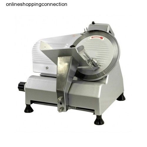 10&#034; deli meat slicer cutter blade food commercial industrial style stainless new for sale