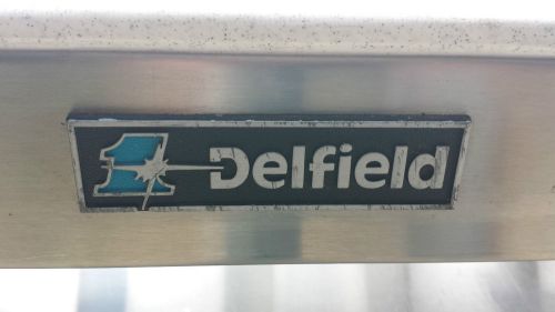 Custom Delfield 2 Door Split Refrigerated/Topping Station NO RESERVE!!