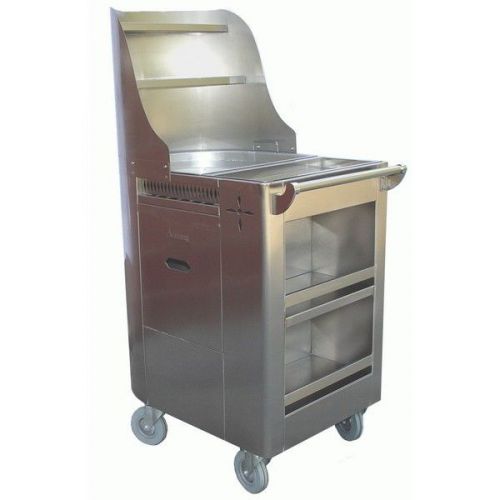 Stainless steel fry cart for dim sum time gsw c-fry for sale