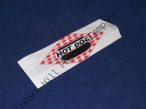 50 Count Paper Hot Dog Bags -- New
