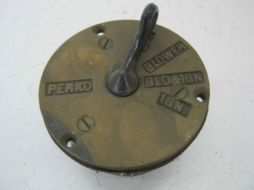 Perko Brass Blower Ign Selector  Switch