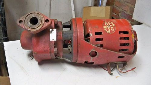 Bell &amp; gossett circulating pump &amp; motor 1/6hp series 100 pr dp 102177  parts for sale