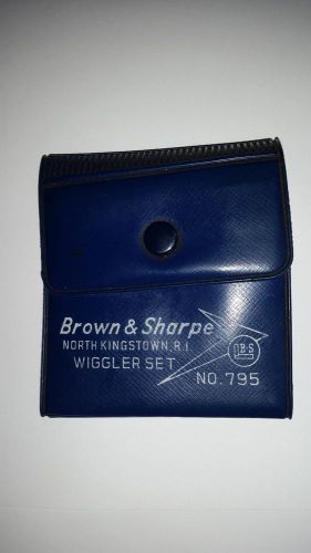 Brown &amp; Sharpe Wiggler Set No. 795