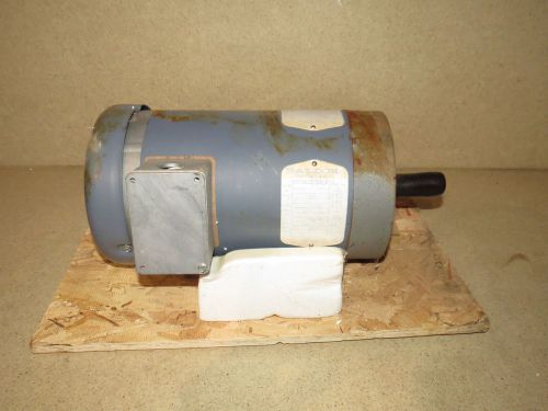 BALDOR INDUSTRIAL MOTOR / REPLACEMENT FOR GAST R5/R6/R6P?  -NEW / WORN?  (BD1)