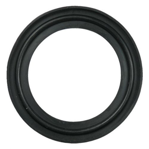 Epdm sanitary tri-clamp gasket, black - 12&#034; (flanged) for sale