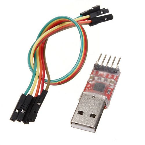 1 pc usb 2.0 to ttl uart stc module serial converter cp2102 5pin cables for sale