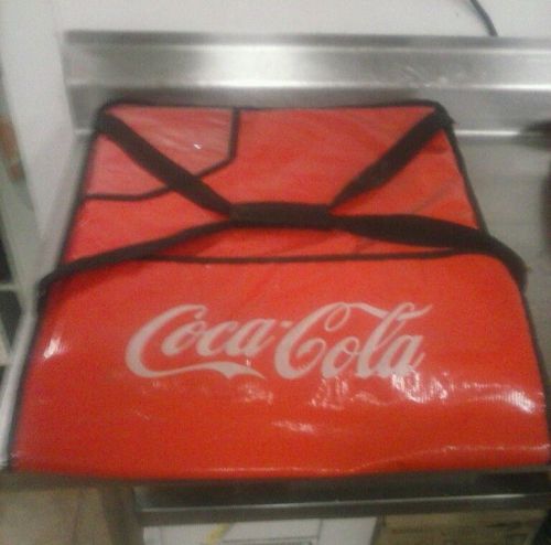 Coca Cola Pizza delivery bag.. Free shipping