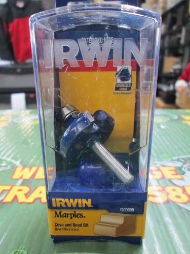 Irwin Marples 1 3/8&#034; Carbide Tipped Cove And Bead Bit 1900998