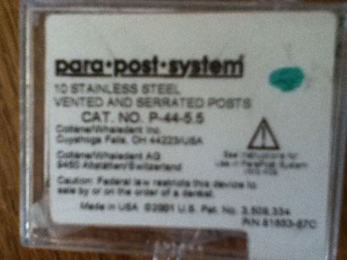 Para - Post System P-44-5.5 / 10 Stainless Steel Vented &amp; Serrated Posts