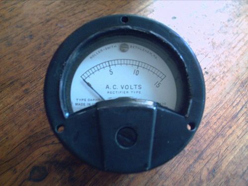 AC Voltmeter  Rectifier Type 0-15 volts
