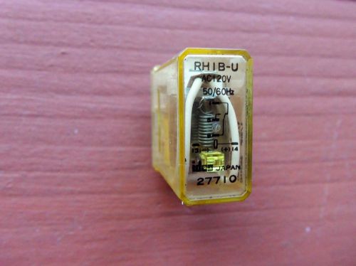 Idec rh1b-u ac120v coil  relay 10 amp 1/6hp 5-pin for sale