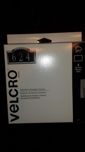 Velcro Brand - 6&#034; x 4&#034; Industrial Strength Extreme Adhesive Fasteners - 3 Strips