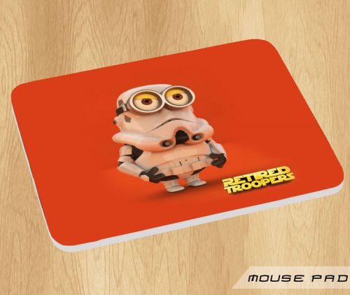 Retired Troopers Minion On Mousepad Gaming Design New Cool