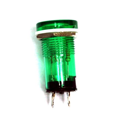 50pc Green Indicate Neon Lamp 18mm 220VAC Taiwan DK 8029B-G