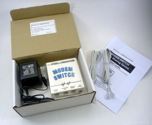 National communications modem-switch modem switch for sale